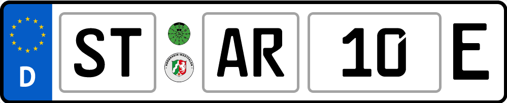 E-Kennzeichen für Elektro- und Hybridfahrzeuge E-Kennzeichen