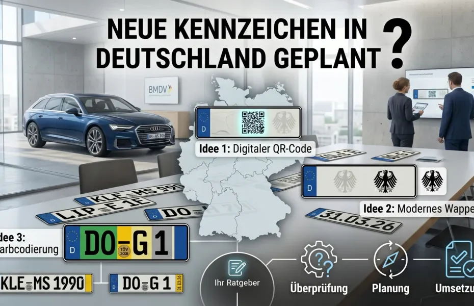 neue kennzeichen in deutschland geplant