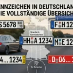 Autokennzeichen in Deutschland