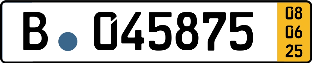 Kurzzeitkennzeichen beantragen