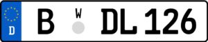 Autokennzeichen Wechselkennzeichen