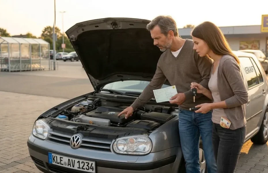angemeldetes auto verkaufen- vorteile und risiken