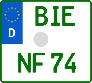 Motorradkennzeichen Motorradkennzeichen
