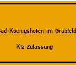 Kfz-Zulassungsstelle Bad Königshofen Zulassungsstelle Bad Königshofen