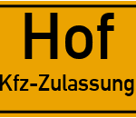 Kfz-Zulassungsstelle Hof (Land) Zulassungsstelle Hof (Stadt)