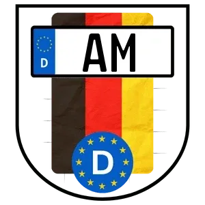 Kennzeichen AM Kennzeichen AM reservieren