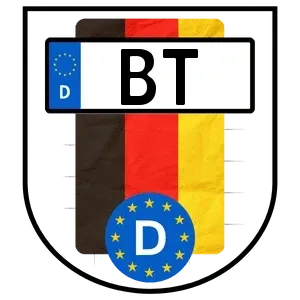 Kennzeichen BT reservieren