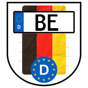Kennzeichen BE reservieren