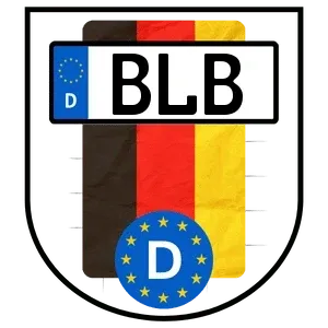 Kennzeichen BLB reservieren