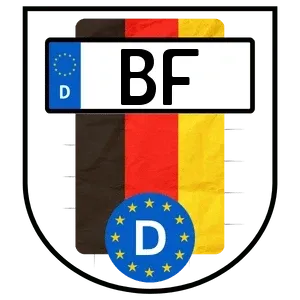 Kennzeichen BF reservieren