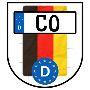 Kennzeichen CO Kennzeichen CO reservieren