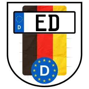 Kennzeichen ED Kennzeichen ED reservieren