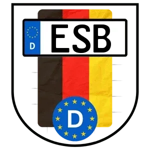Kennzeichen ESB reservieren