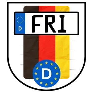 Kennzeichen FRI reservieren