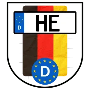 Kennzeichen HE reservieren