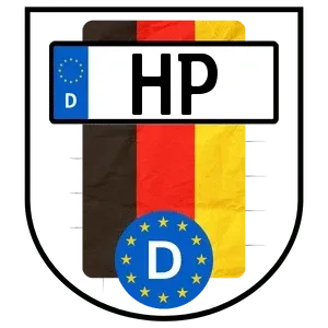 Kennzeichen HP Kennzeichen HP reservieren