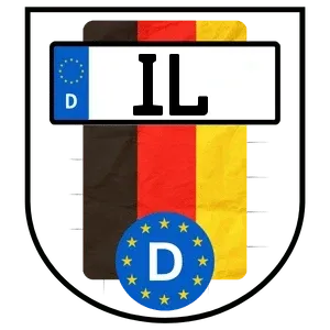 Kennzeichen IL reservieren