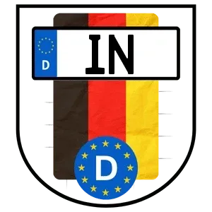 Kennzeichen IN Kennzeichen IN reservieren