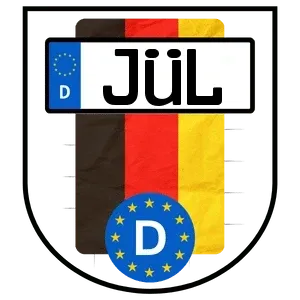 Kennzeichen JÜL reservieren