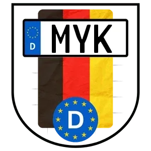 Kennzeichen MYK reservieren