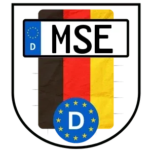 Kennzeichen MSE reservieren