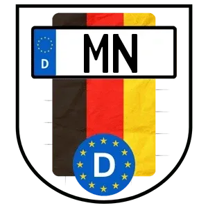Kennzeichen MN reservieren