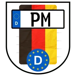 Kennzeichen PM Kennzeichen PM reservieren