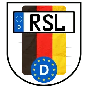 Kennzeichen RSL reservieren