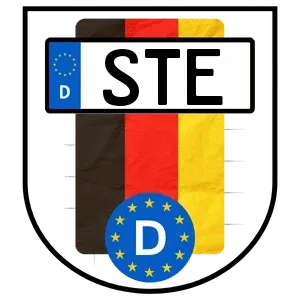 Kennzeichen STE reservieren