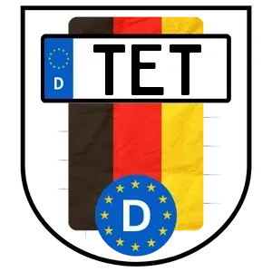 Kennzeichen TET reservieren
