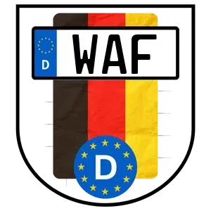 Kennzeichen WAF reservieren