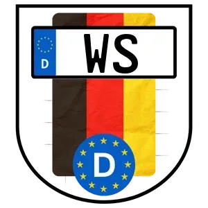 Kennzeichen WS Kennzeichen WS reservieren