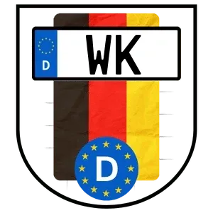 Kennzeichen WK reservieren