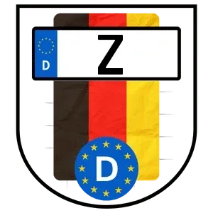 Kennzeichen Z reservieren