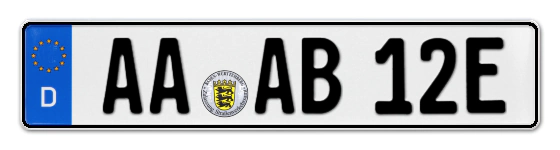 E-Kennzeichen AAlen online bestellen