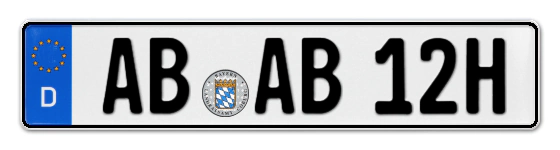 H-Kennzeichen AB online bestellen
