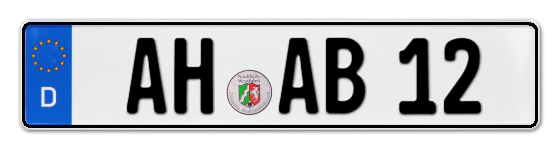 Autokennzeichen AHaus