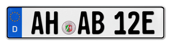 E-Kennzeichen AHaus online bestellen