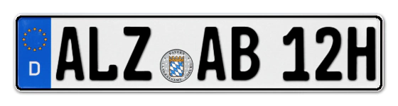 H-Kennzeichen ALZ online bestellen