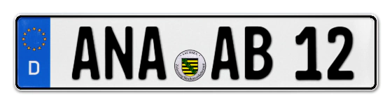 Autokennzeichen ANnAberg