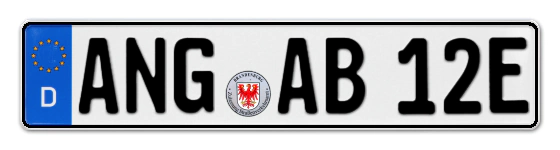 E-Kennzeichen ANGermünde online bestellen