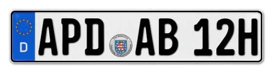 H-Kennzeichen APD online bestellen