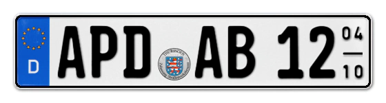 Saisonkennzeichen APD für APolDa online bestellen