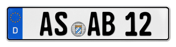 Autokennzeichen Amberg, Sulzbach