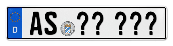 Wunschkennzeichen Amberg,-sulzbach reservieren