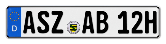 H-Kennzeichen ASZ online bestellen