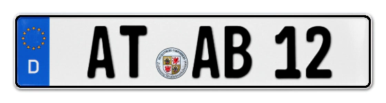 Autokennzeichen AltenTreptow