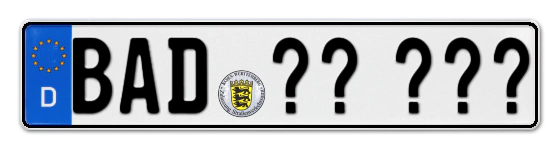 Wunschkennzeichen Baden-baden reservieren
