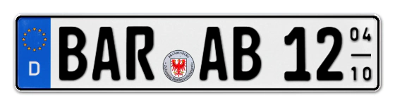 Saisonkennzeichen BAR für BARnim online bestellen