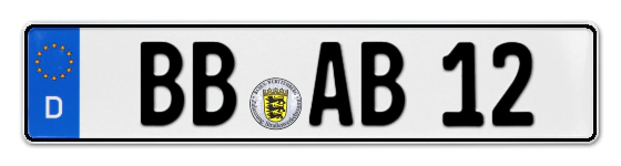 Autokennzeichen BöBlingen